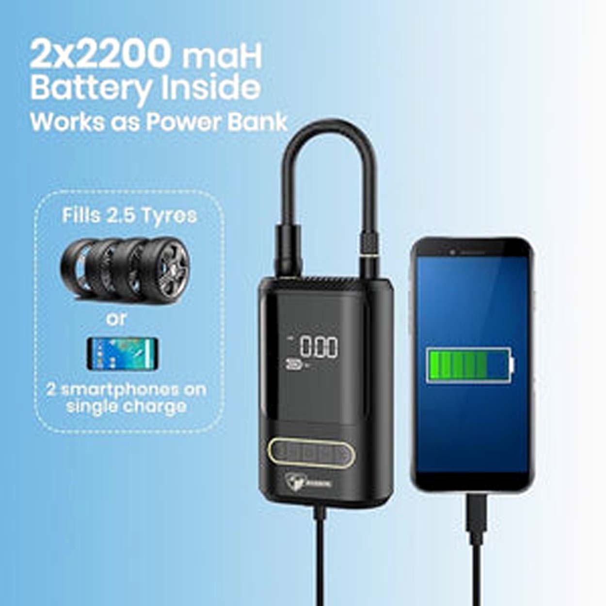 Tire Inflator Portable Air Compressor Luxamart . Shop