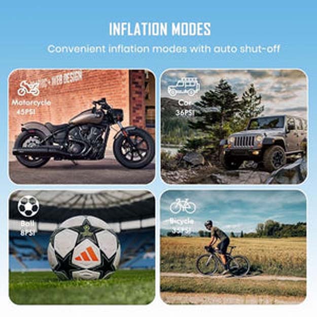 Tire Inflator Portable Air Compressor Luxamart . Shop